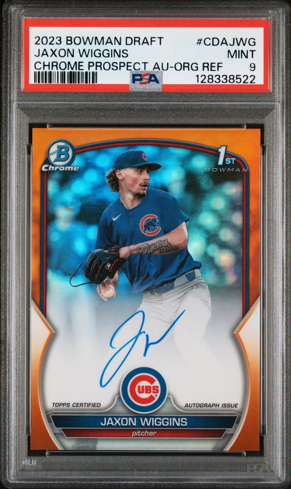 2023 Bowman Draft Jaxon Wiggins RAINBOW COMPLETE SET (all parallels) view 5
